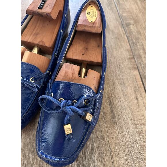 MICHAEL Michael Kors Women's Blue Leather Loafer Flats Size 8.5 - Picture 7 of 7